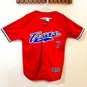 Texas Rangers,  Ivan "Pudge" Rodriguez #7 Jersey (retired), Size M, VTG